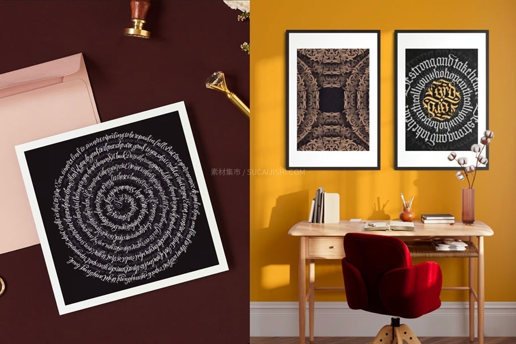 60+Procreate哥特体板写笔刷